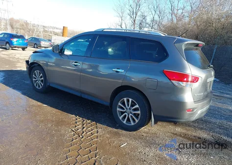 2015 Nissan Pathfinder S from USA, damaged, VIN 5N1AR2MM3FC646168